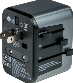 Universal travel adapter 1 X USB-C QC 3.0 2XUSB-C 2XUSB-A