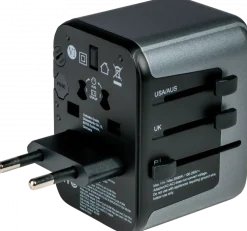 Universal travel adapter 1 X USB-C QC 3.0 2XUSB-C 2XUSB-A