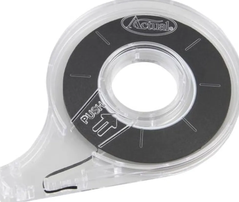 Uppdelningsband ACTUAL 3mmx13m svart