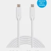 USB-C to USB-C Cable 60W, White (2m)