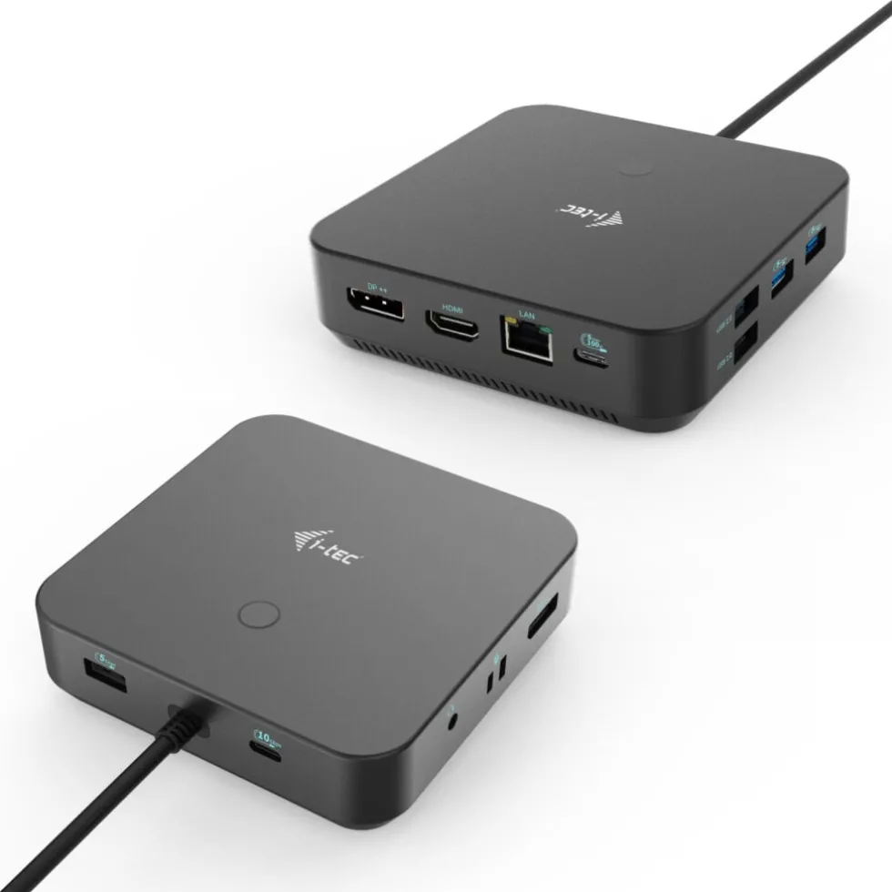 USB-C triple dock 2xDP 2xHDMI 1xUSB-C 5xUSB-A GLAN 100W PD