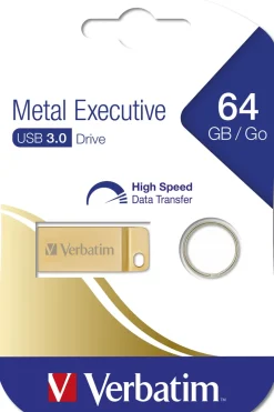 USB 3.0 Metal Executive 64GB, Gold