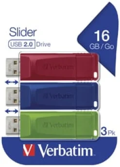 USB-Minne VERBATIM USB 2.0 16GB 3/fp