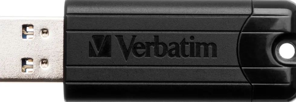USB 3.2 PinStripe 64GB, Black