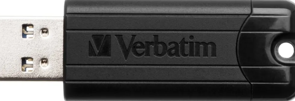 USB 3.2 PinStripe 64GB, Black