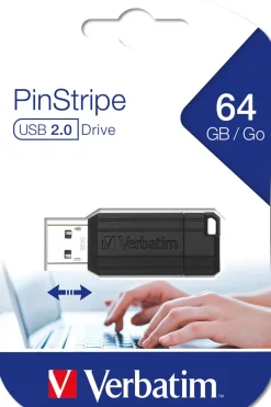 USB 2.0 Store 'n* Go Pin 64GB, Black