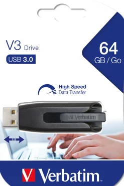 USB 3.0 Store ´N´ Go SuperSpeed V3 64GB, Black