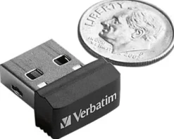 USB 2.0 Store 'n* Stay Nano 16GB, Black