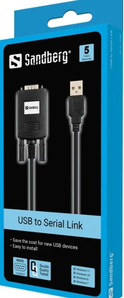 USB to Serial Link (9-pin)
