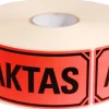 Varningsetikett Aktas 1000/rl