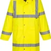 Varselregnrock Hi-Vis 122cm gul kl3 5XL