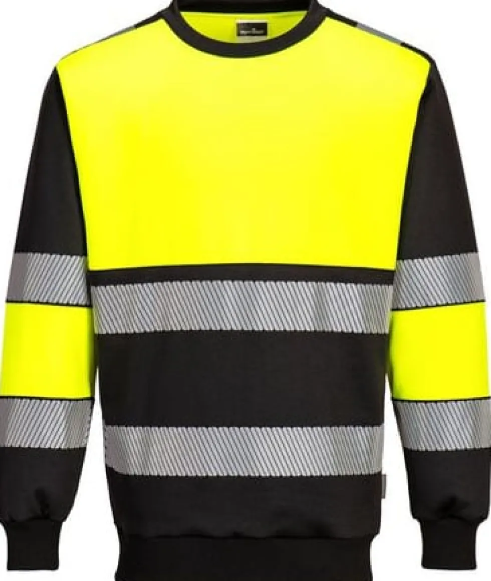 Varselsweatshirt PW376 Hi-Vi Klass 1 M