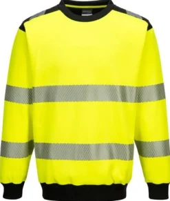 Varselsweatshirt PW379 Hi-Vis Kl 2/3 2XL