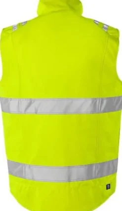 Varselväst FRISTAD 5067 GPLU kl2 gul 2XL