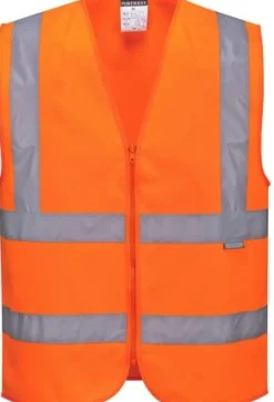 Varselväst PW C375 orange 2XL kl 2