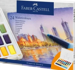 Vattenfärg FABER CASTELL 24 färger