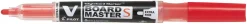 V Board Master S Extra Fine bullet tip red