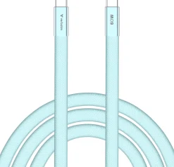 VERBATIM SoftTouch USB-C to C cable 60W 120 cm - Blue