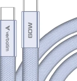 VERBATIM SoftTouch USB-C to C cable 60W 120 cm - Purple