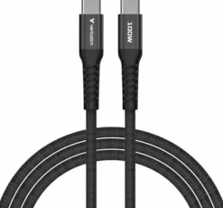 Verbatim Sync&Charge USB-C to USB-C mag cab 100W 200cm black