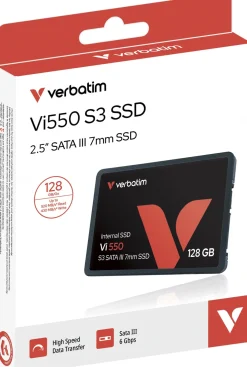 Verbatim Vi550 S3 SSD 2.5” SATA III 7mm 128GB