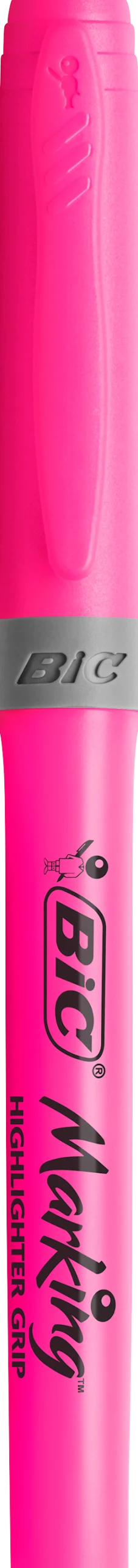 Överstrykningspenna Bic Brite Liner Grip rosa