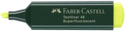 Överstrykningspenna FABER-CASTELL Textliner 48 Gul, 10st