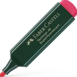 Överstrykningspenna FABER-CASTELL Röd, 10st