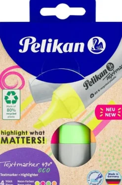 Överstrykningspenna Pelikan neon 4/fp