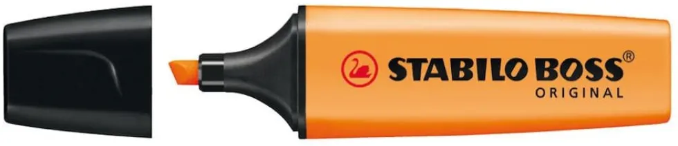 Överstrykningspenna STABILO Original Orange, 10st