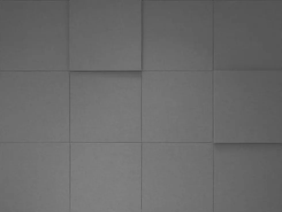 Väggabsorbent 100x100x3 Dox 52-mel.grå