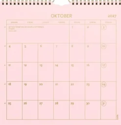 Väggkalender Color 2027