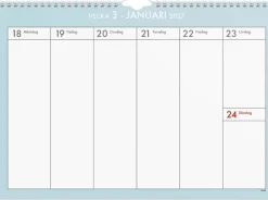 Väggkalender Veckoplan 26/27