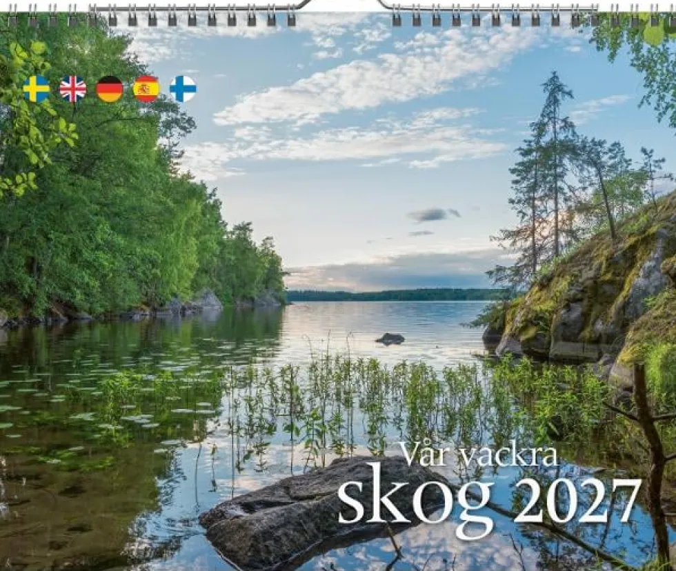 Väggkalender Vår vackra skog 2027