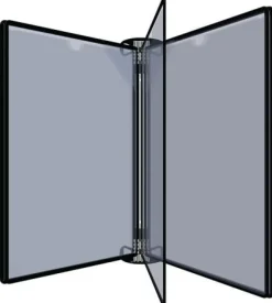 Väggställ DJOIS magnetisk A4 10 panel