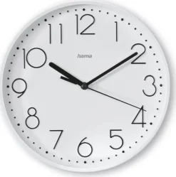 Väggur HAMA Salina 22cm vit