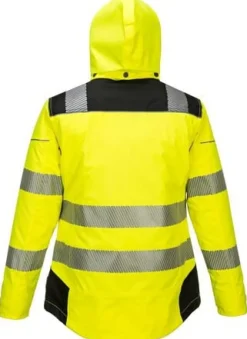 Vinterjacka PW382 dam varsel gul/sva L