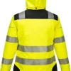Vinterjacka PW382 dam varsel gul/sva XL