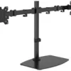 VISION Freestanding Dual Monitor Desk Stand - LIFETIME WARRANTY