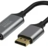 VISION - Videokort - DisplayPort hane till HDMI hona - svart