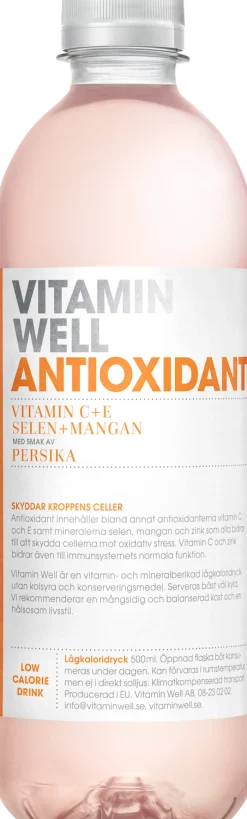 VITAMIN WELL Antioxidant Persika, 50cl