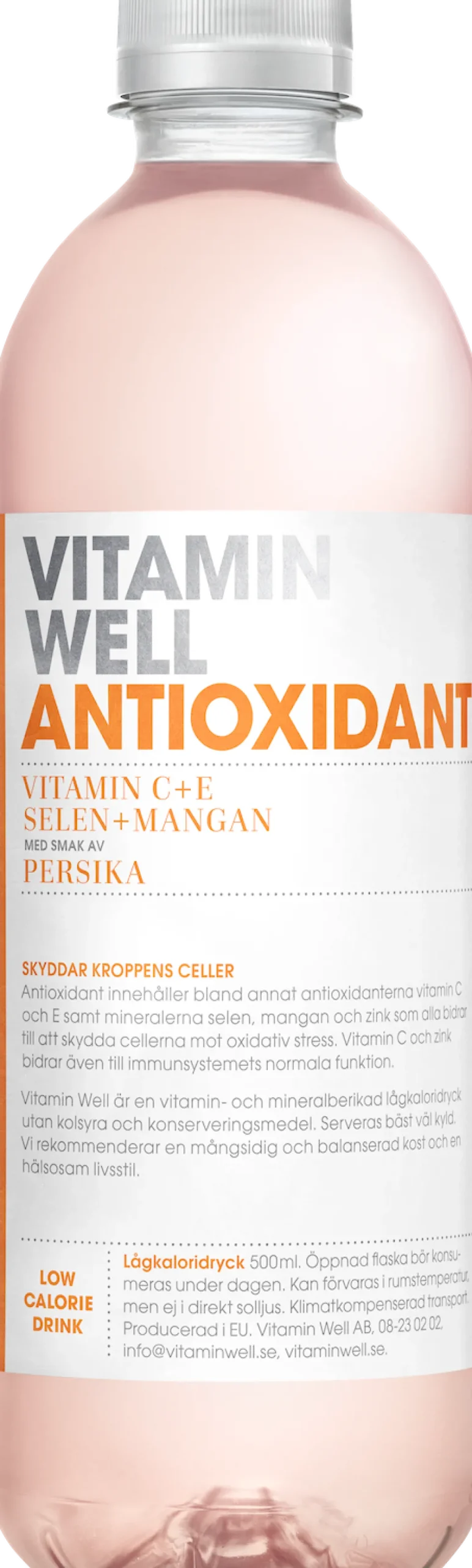 VITAMIN WELL Antioxidant Persika, 50cl