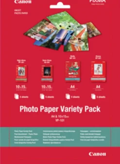 VP-101 Photo Paper var. pck A4 & 10x15 (20)