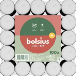 Värmeljus BOLSIUS 4h 100/fp