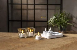 Värmeljus STAR T Flamme LED m/laddare