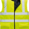 Väst fodrad PORTWEST S469 kl2 gul XS