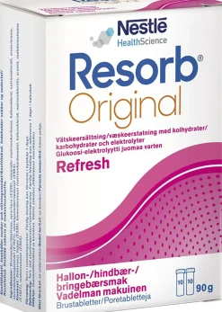 Vätskers. Resorb 20/fp Hallon