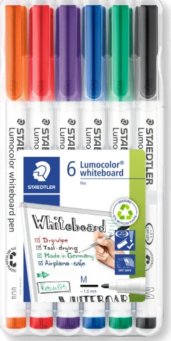 WB-penna Lumocolor konisk 1,0mm ass (6)