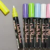Whiteboard- & Blackboardpenna MARVY Fluorescerande, rund, 6/fp
