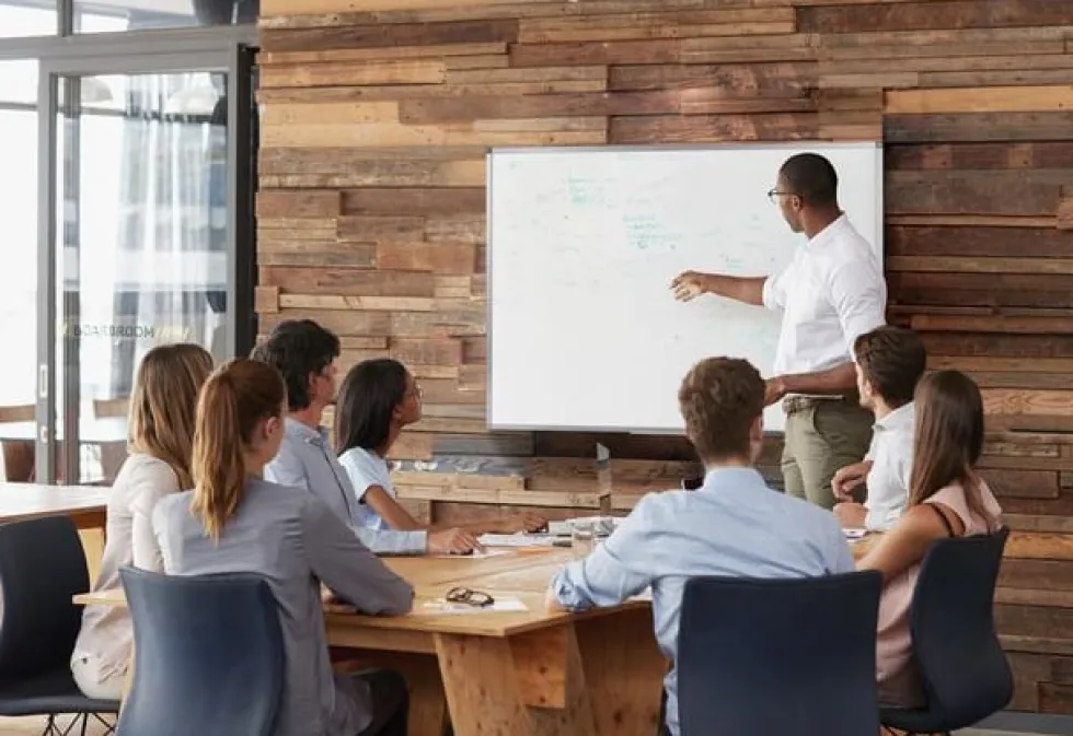 Whiteboard LYRECO emalj 120x90cm